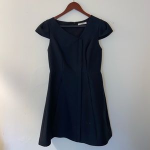 Halston Heritage V neck Dress